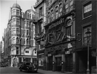 11 Macclesfield Street 1947 - De Hem's restaurant.jpg. Click on the picture to enlarge